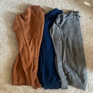 Express Set of 3 Women's Crew Neck Sweater